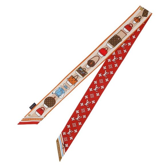 LOUIS VUITTON BandeauBB Anniere Paper House Silk100% Saffron - Picture 4 of 7